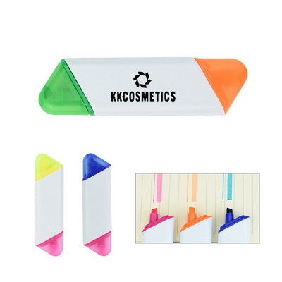 Dual Head Highlighter Marker w/Two Colors